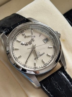 ORIENT ROYAL ORIENT EK00-C0-B AUTOMATIC WATCH BEIGE DIAL STAINLESS STEEL