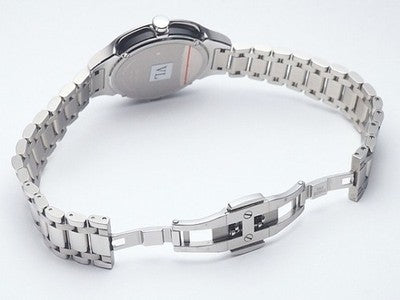 CENTURY FIRST CLASS 3P DIAMOND 684.7.U.75I.12.SC METALLIC BROWN GRAY WATCH USED