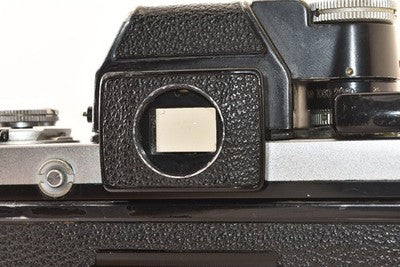 NIKON F2 PHOTOMIC A SILVER FILM SLR CAMERA FULLY MECHANICAL SHUTTER AS IS