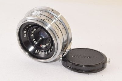 NIKON W-NIKKOR・C 3.5CM 35MM F3.5 S-MOUNT INTERCHANGEABLE LENS FOR NIKON S.
