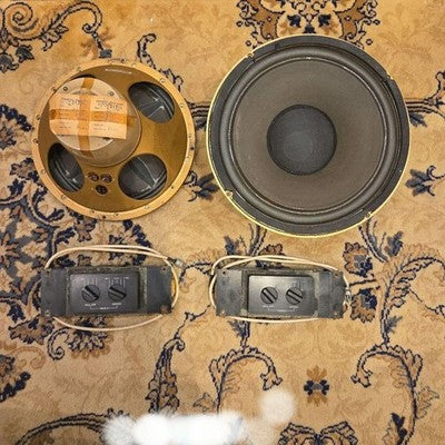 TANNOY MONITOR HPD 315A 12INCH COAXIAL SPEAKER UNIT PAIR WITH NETWORK UK MADE