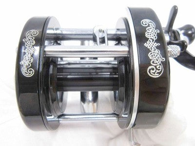SHAKESPEARE PRESIDENT II 1980HB BAITCASTING REEL FISHING BLACK NEAR MINT