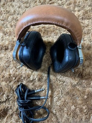 HITACHI LO-D HD-404 4 CHANNEL VINTAGE HEADPHONES QUADRAPHONIC AUDIO HEADSET