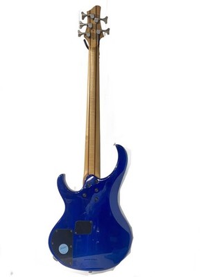 IBANEZ BTB-405QM 5-STRING ELECTRIC BASS GUITAR 2003 MODEL W/ SOFT CASE