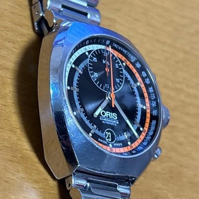 ORIS CHRONORIS 7564 ETA7750 AUTOMATIC CHRONOGRAPH RACING WATCH 40MM BOXED