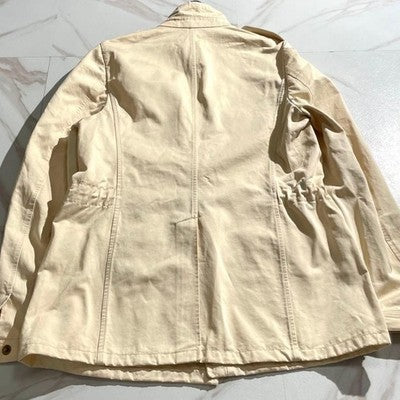 TOM FORD SAFARI JACKET BEIGE SIZE L MEN'S EASY TO WEAR SHIPS MADE IN ITALY