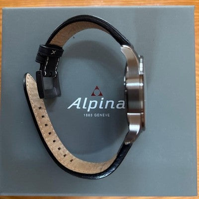 ALPINA STARTIMER PILOT AL-525G4TS6 AUTOMATIC 44MM GRAY DIAL SWISS MADE WATCH