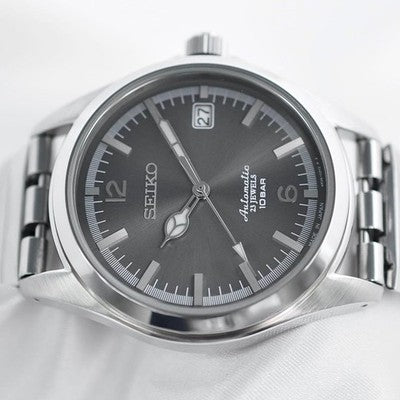 SEIKO MECHANICAL SZSB015 4R35-02R0 AUTOMATIC GRAY DIAL 10 BAR JDM MEN WATCH