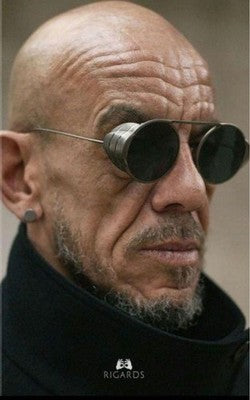 RIGARDS X BORIS BIDJAN SABERI RG1011BBS ANTIQUE BLACK SUNGLASSES LUXURY RARE