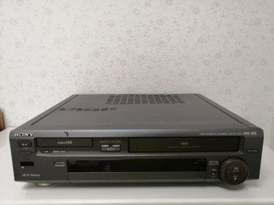 SONY WV-H3 HI8 VHS COMBINATION VIDEO DECK FOR PARTS OR NOT WORKING