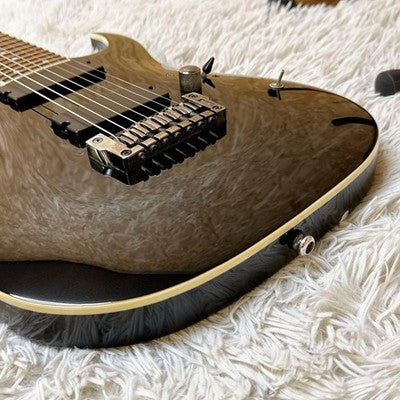 IBANEZ RGA7 7-STRING GUITAR WITH ACTIVE FIXED BRIDGE AND 5-PIN NECK