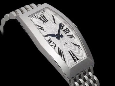 BEDAT&CO NO.3 386.011.600 38MM STAINLESS STEEL QUARTZ WRISTWATCH USED AUTHENTIC