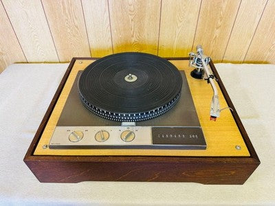 GARRARD 401 TURNTABLE WITH SAEC WE-308 TONEARM VINTAGE ANALOG HIFI JAPAN MINT JP