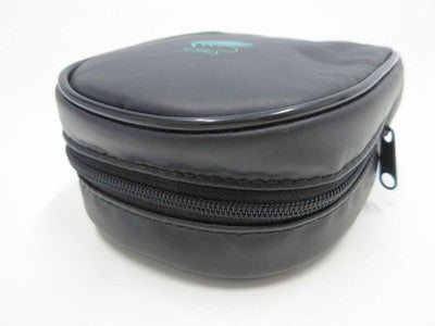 KENSAWADA SUSSEX FLY REEL CASE 10.5 CM IN HEIGHT 9.5 CM IN WIDTH 4.5 CM IN DEPTH