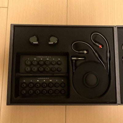 SONY IER-M7 IN EAR MONITOR EARPHONES WIRED BALANCED ARMATURE BLACK AUDIOPHILE