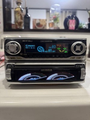 PIONEER CARROZZERIA MEH-P777 CD MD HEAD UNIT CDS-P555 CAR AUDIO