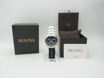 BULOVA CURVE SPORT CHRONOGRAPH QUARTZ MEN’S WATCH 96A185 WITH BOX