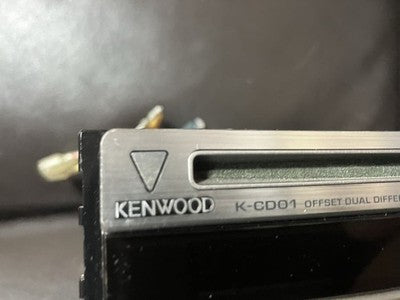 KENWOOD K-CD01 CD RECEIVER FM AM OFFSET DUAL DIFFERENTIAL D/A SYSTEM DC14.4V