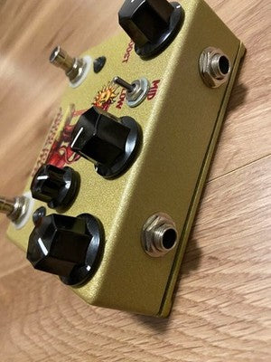 ANALOG MAN SUN LION FUZZ BOOSTER GUITAR PEDAL - RARE SUNBENDER OPTION JAPAN