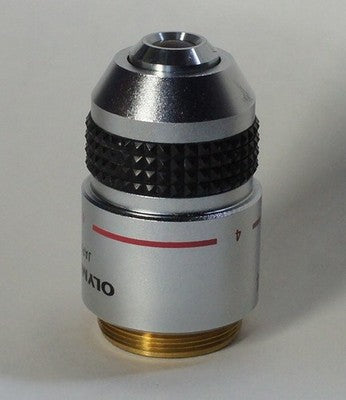 Olympus DPlan 4x 0.10 Objective Lens 160/0.17 For BH2 BHT BHS Series Excellent