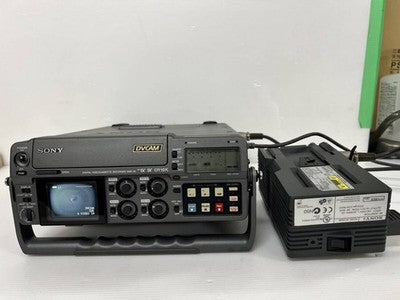 SONY DSR-50 DVCAM DIGITAL VIDEO CASSETTE RECORDER AC-DN2B ADAPTER USED