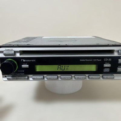 NAKAMICHI CD-35 MOBILE RECEIVER CD PLAYER CAR AUDIO HEAD UNIT MANUAL HARNESS