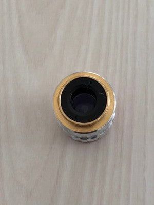 MITUTOYO M PLAN APO NIR 5X/0.14 ∞/0 F=200 MICROSCOPE OBJECTIVE LENS AS IS