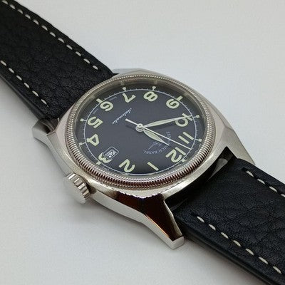 ZENO RETRO CARRE AUTOMATIC 3 - STAINLESS STEEL CASE - UNUSED - WITH BOX & PAPERS