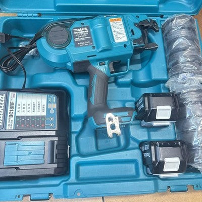MAKITA TR180DRGX 18V CORDLESS REBAR TYING MACHINE SET LITHIUM ION TOOL RARE USED
