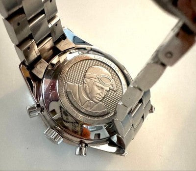 TAG HEUER CARRERA CV2010.BA0794 AUTOMATIC CHRONOGRAPH WATCH TACHYMETER BLACK BOX