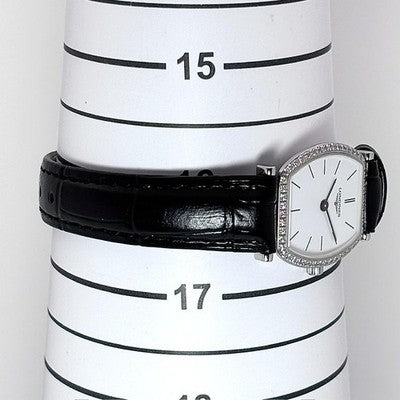 LONGINES LA GRANDE CLASSIQUE L4.288.0 DIAMOND BEZEL WHITE DIAL QUARTZ WOMEN'S