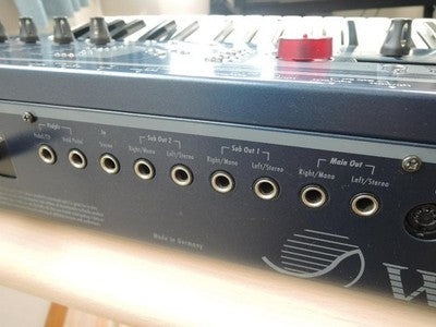 WALDORF MICROQ KEYBOARD VER 2.23 SYNTHESIZER FULLY FUNCTIONAL RARE JAPAN UNIT