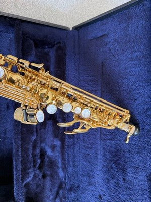 YAMAHA YSS-875EX SOPRANO SAXOPHONE PROFESSIONAL JAPAN EXCELLENT CONDITION SET JP