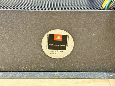 JBL 3133A CROSSOVER NETWORK PAIR FOR LE15, 2231, 2420, 4333, ETC. TESTED WORKING