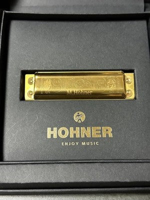 HOHNER MARINE BAND 125TH ANNIVERSARY LIMITED EDITION HARMONICA C 002/125