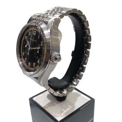 MONT BLANC 125582 MONOPUSHER CHRONOGRAPH MEN'S WRISTWATCH SS ROUND FACE SWISS