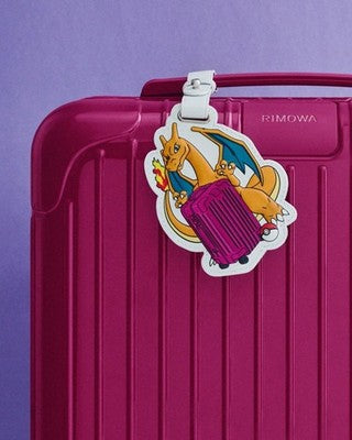 RIMOWA POKEMON CHARIZARD LEATHER CHARM LIMITED JAPAN EXCLUSIVE NEW AUTHENTIC