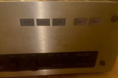 LUXMAN LX33 VACUUM TUBE INTEGRATED AMPLIFIER VINTAGE 1980 TESTED RARE JAPAN