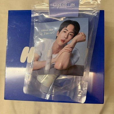 BTS JIN HAPPY SPECIAL STAGE ADMISSION BONUS GIFT TRADING CARD K-POP IDOL UNUSED