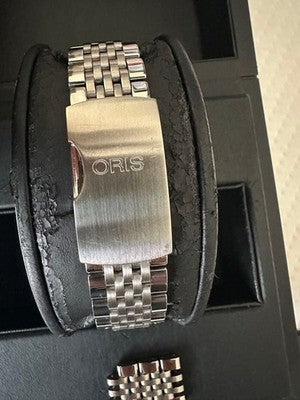 ORIS BIG CROWN POINTER DATE 754 AUTOMATIC 26 JEWELS 40MM SILVER DIAL BOX PAPERS