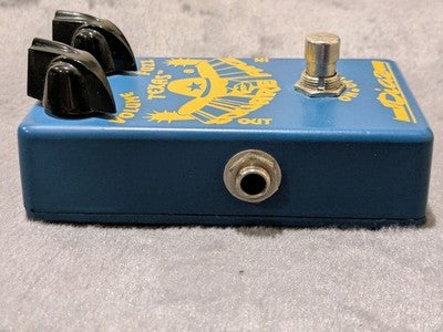 DIAZ TEXAS SQUARE FACE 1995 NTE103 FUZZ GUITAR EFFECTS PEDAL TESTED BOXED