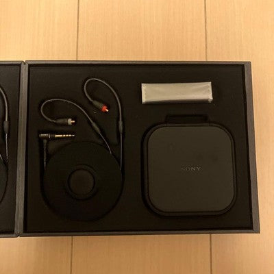SONY IER-M7 IN EAR MONITOR EARPHONES WIRED BALANCED ARMATURE BLACK AUDIOPHILE
