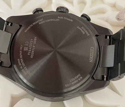 CITIZEN ATTESA AT8286-65E ECO-DRIVE RADIO SOLAR SUPER TITANIUM WATCH BOXED