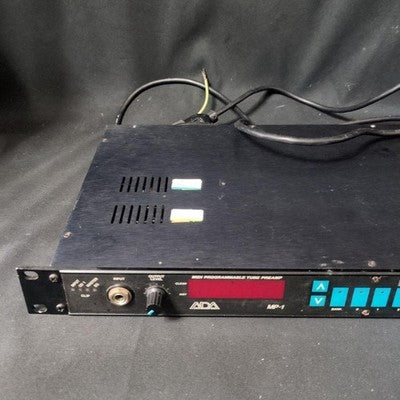 ADA MP-1 MIDI PROGRAMMABLE TUBE PREAMP VINTAGE RACK GUITAR EFFECT WORKING UNIT