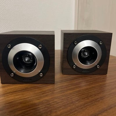 FOSTEX GS17H HORN SUPER TWEETER SYSTEM PAIR WORKING & TESTED JP