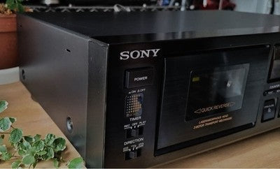 SONY TC-RX77 STEREO CASSETTE DECK QUICK REVERSE DOLBY B-C NR HX PRO AC100V