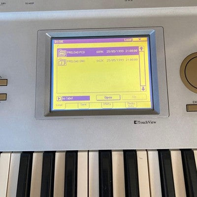 KORG TRITON CLASSIC 61-KEY SYNTHESIZER KEYBOARD MODULE W/ FLOPPY DISK - JAPAN