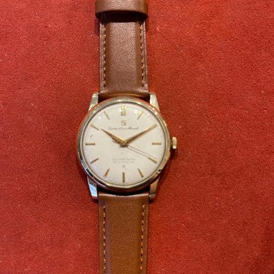 SEIKO LORD MARVEL MEN'S WRISTWATCH EARLY REF.14057 14KGF 1959S ROUND FACE JAPAN