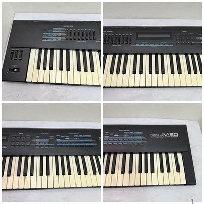 ROLAND JV-90 76-KEY SYNTHESIZER KEYBOARD TESTED WORKING W/ POWER CABLE JAPAN