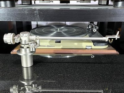AUDIO CRAFT AC-4000 SILVER LONG TONE ARM WITH 2 SUBWEIGHTS AND CABLES